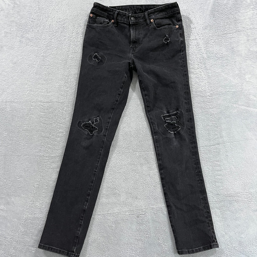 American Eagle Jeans Mens‎ 30x32 Airflex Slim Distressed Denim Grunge Stretch
